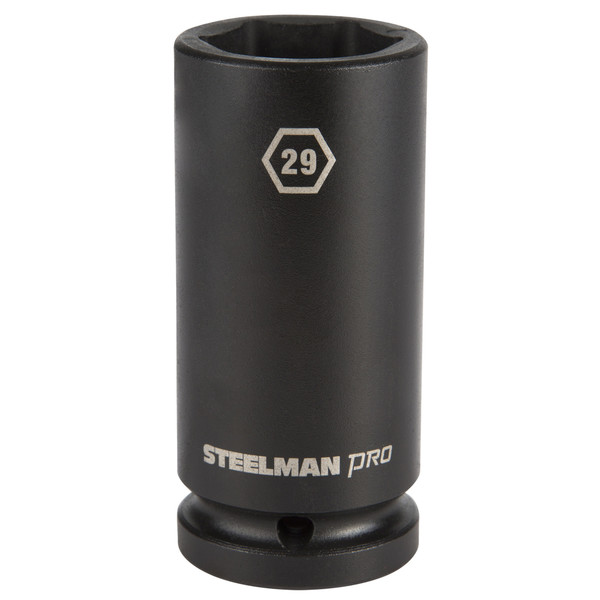 Steelman 3/4" Drive x 29mm 6-Point Deep Impact Socket 79282